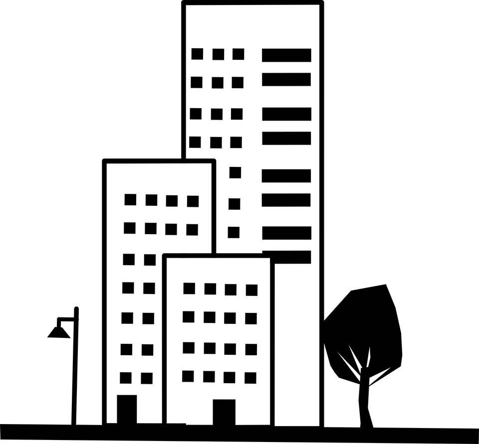 City Building Illustration